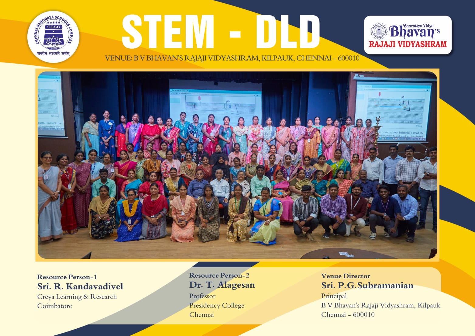 STEM WORKSHOP – DISTRICT LEVEL DELIBERATION MS.ANITHA